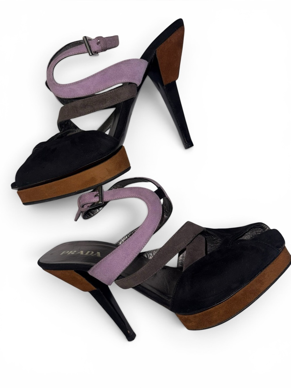 PRADA vintage suede heels ✨ Sz 38 - Picture 9 of 15